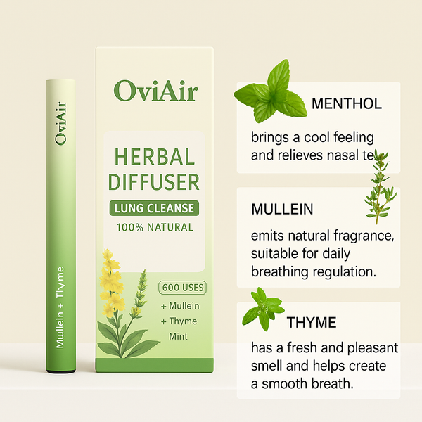 OviAir™ Herbal Nasal Lungs Cleanse Diffuser