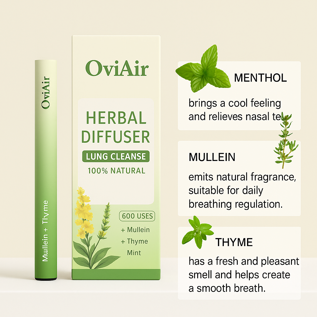 OviAir™ Herbal Nasal Lungs Cleanse Diffuser